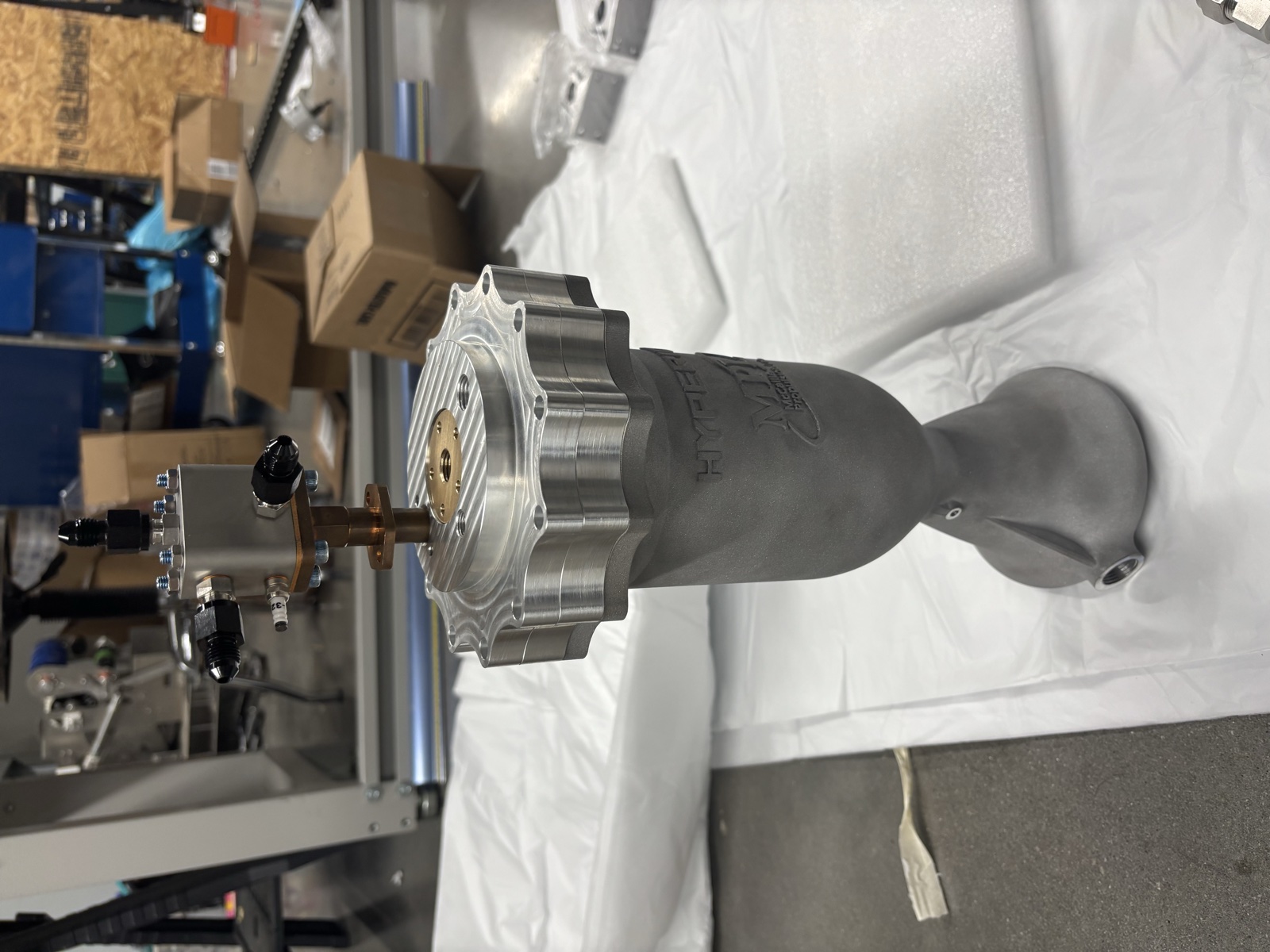 Hyperion injector and nozzle assembly